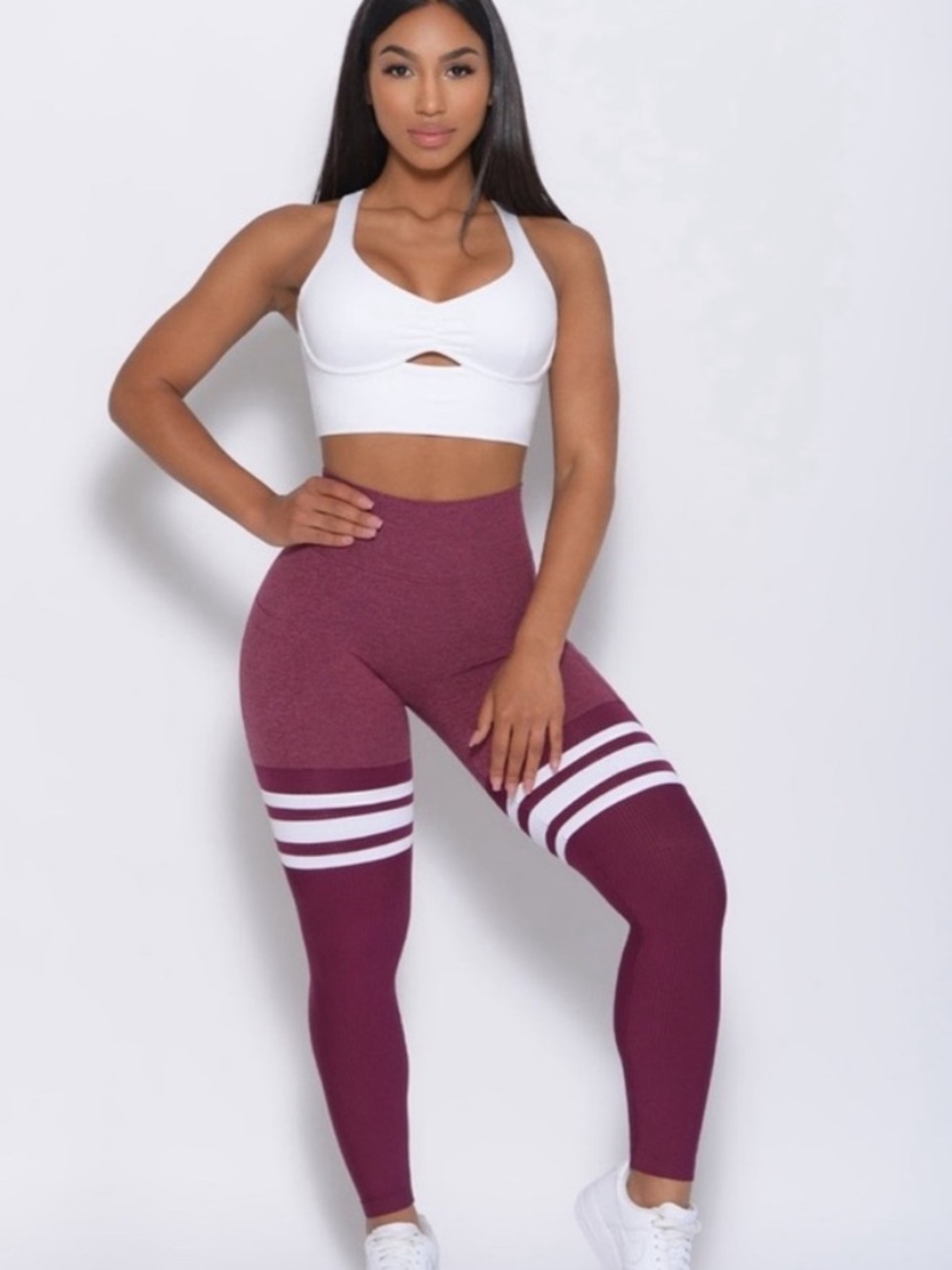 Bombshell thigh high leggings size medium